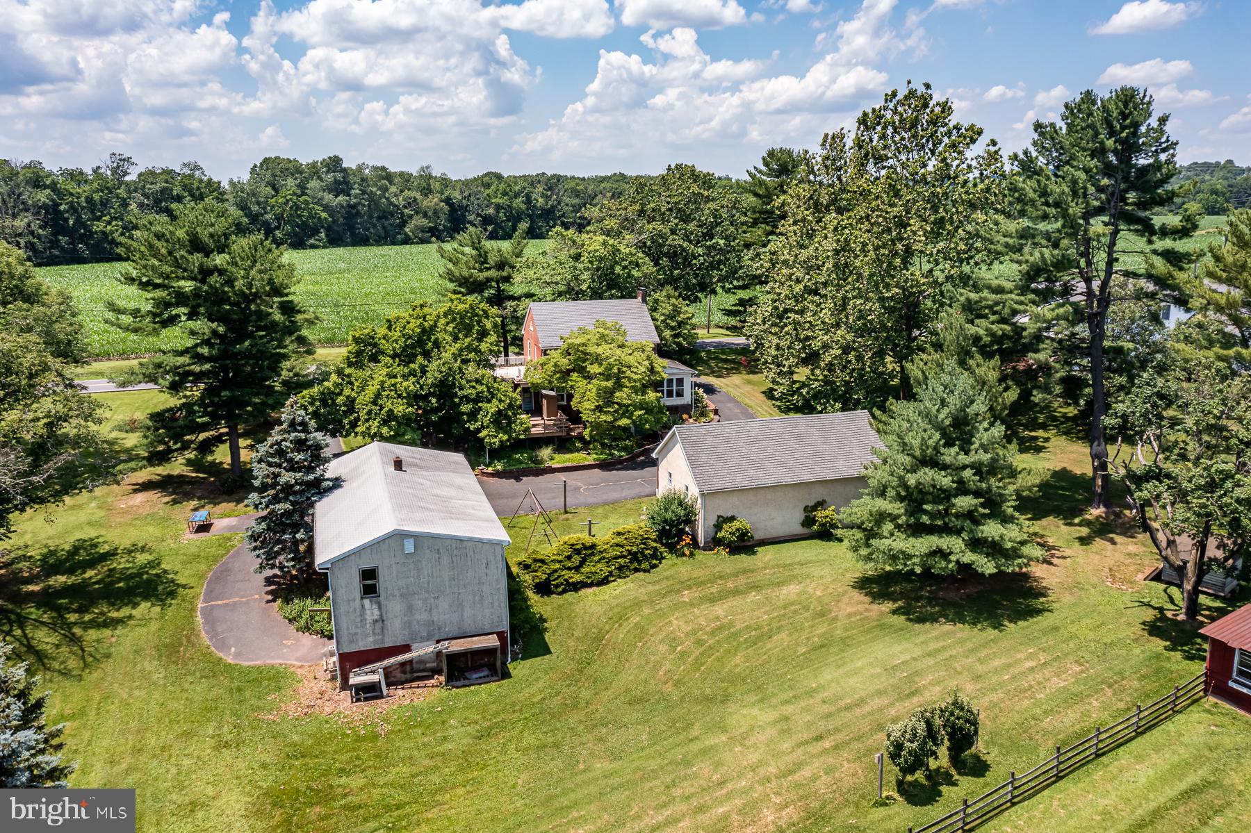 261 Cowpath Road Souderton, PA 18964 - Photo 13 of 31 Aerial shot from rear