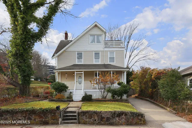 a view of a house with a swimming pool