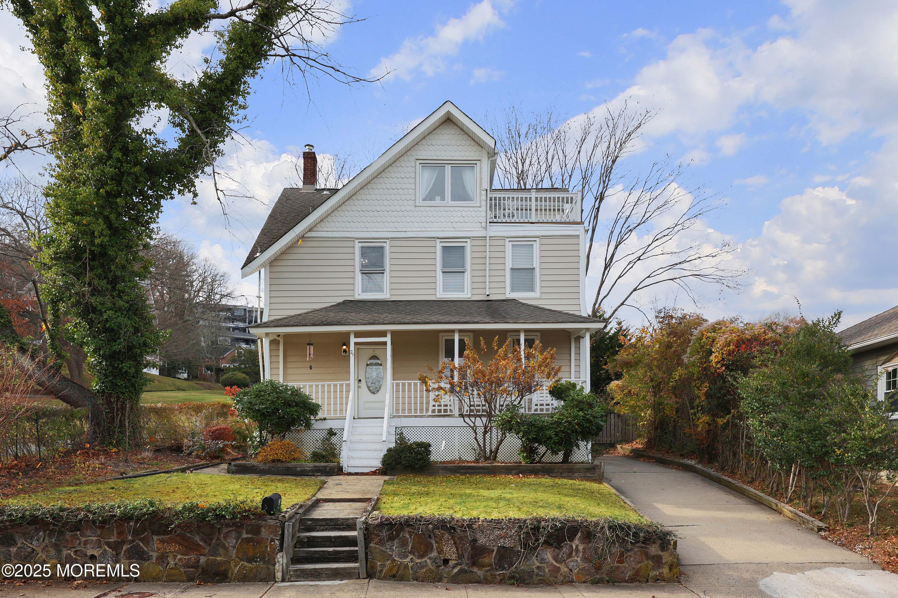 75 Portland Road Highlands, NJ 07732 - Photo 2 of 56 a view of a house with a swimming pool
