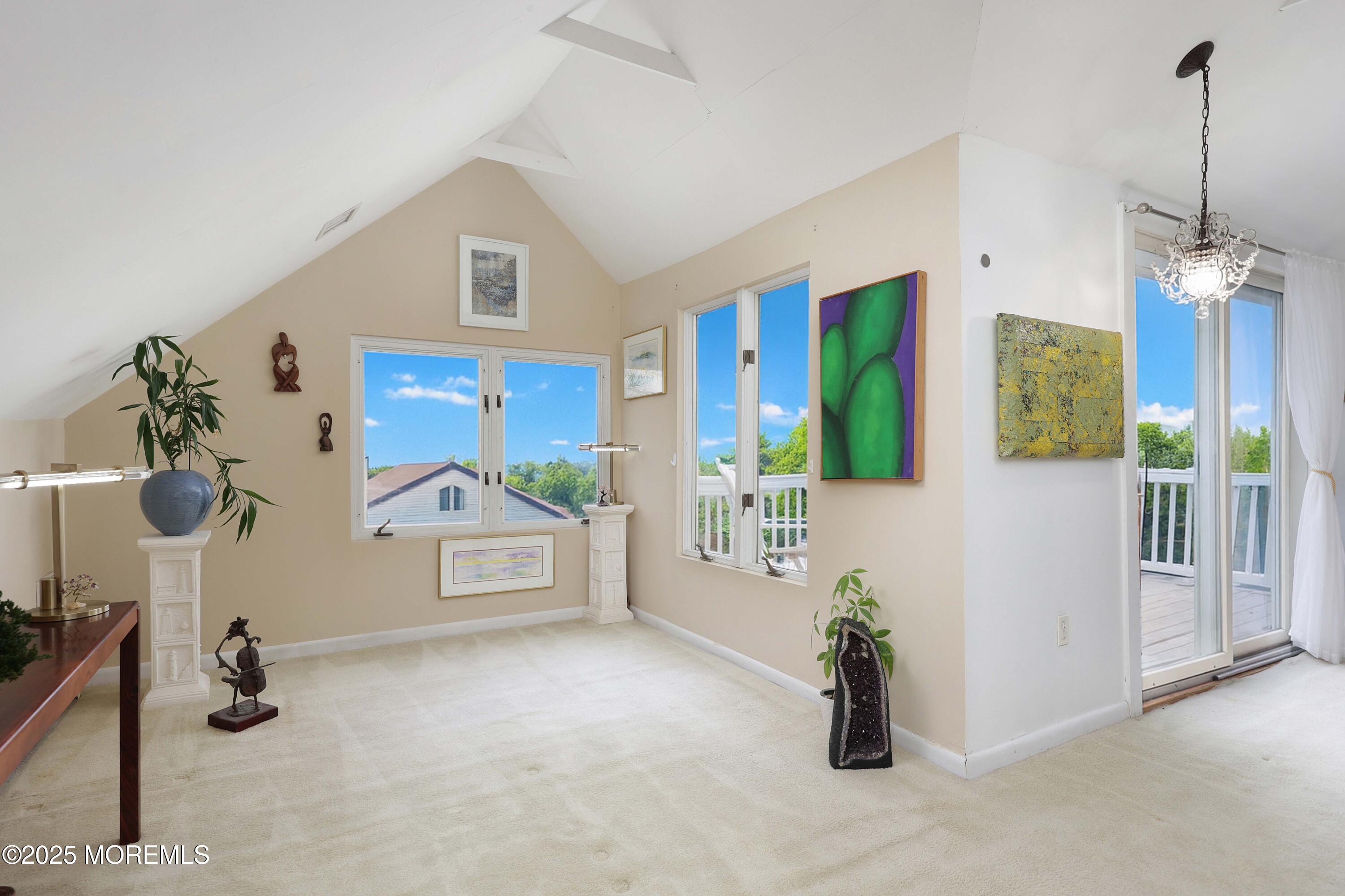 75 Portland Road Highlands, NJ 07732 - Photo 25 of 56 a view of livingroom with furniture and windows