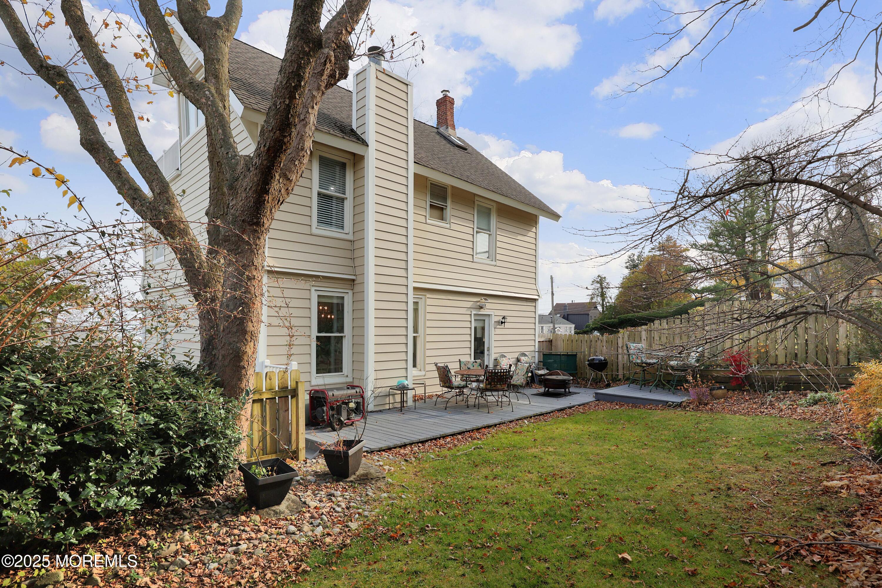 75 Portland Road Highlands, NJ 07732 - Photo 37 of 56 a view of a house with backyard and sitting area