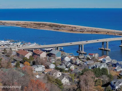a view of a city with ocean view