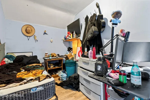 a room with storage and utility