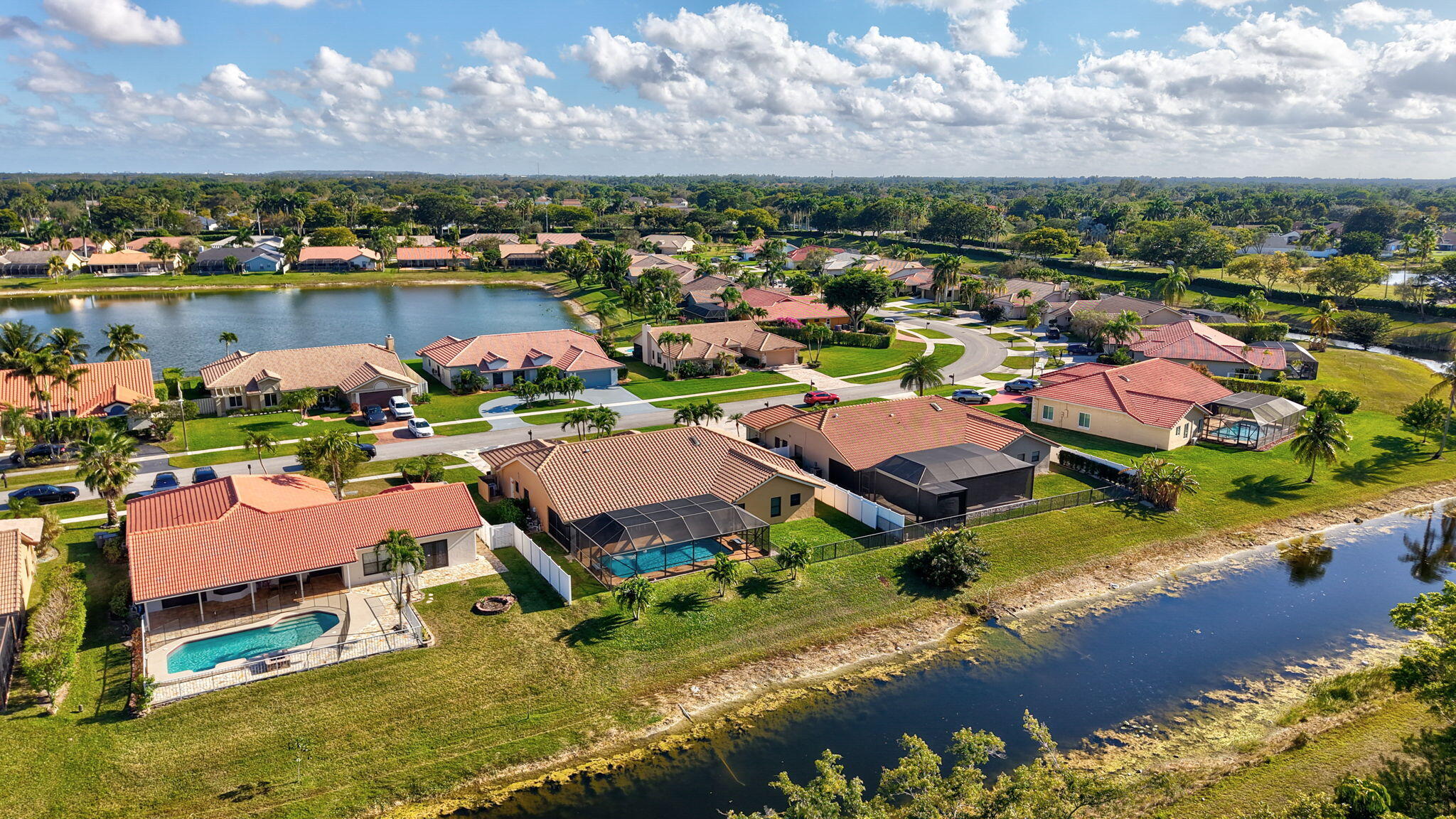 11660 Island Lakes Lane Boca Raton, FL 33498 - Photo 50 of 68 Aerial Private Reserve