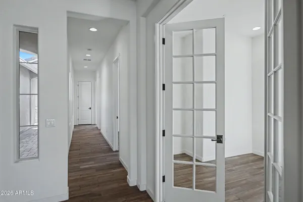 a view of a walk in closet