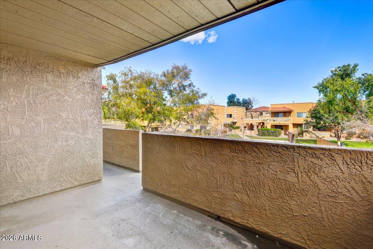 303 North Miller Road, Unit 2002 Scottsdale, AZ 85257 - Photo 11 of 12 a view of a balcony