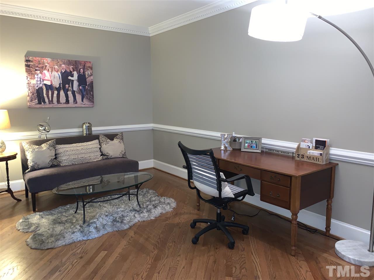7907 Sandy Bottom Way Raleigh, NC 27613 - Photo 9 of 20 Formal living room used as home office