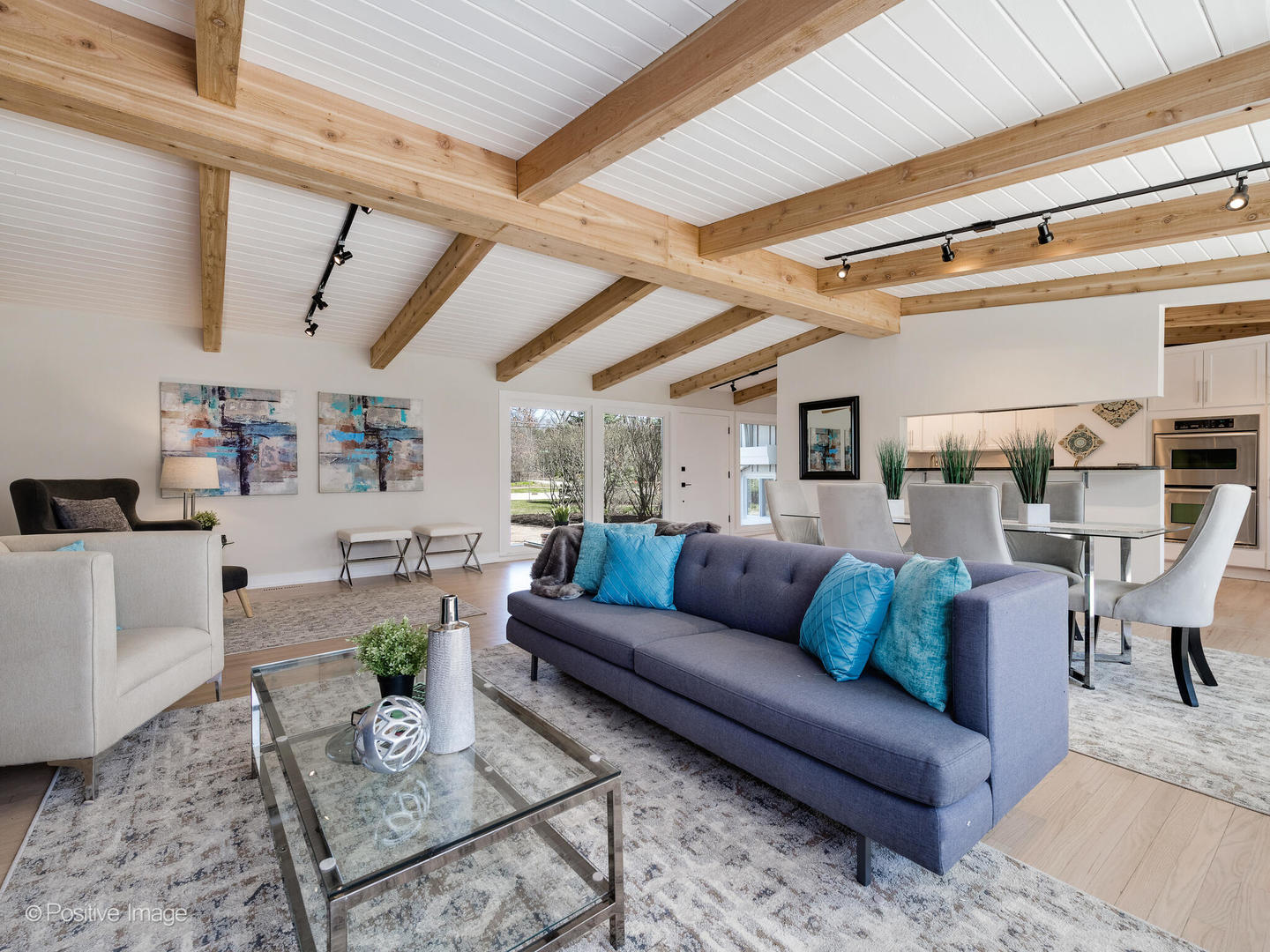 1906 Berkeley Road Highland Park, IL 60035 - Photo 7 of 28 a living room with furniture and wooden floor