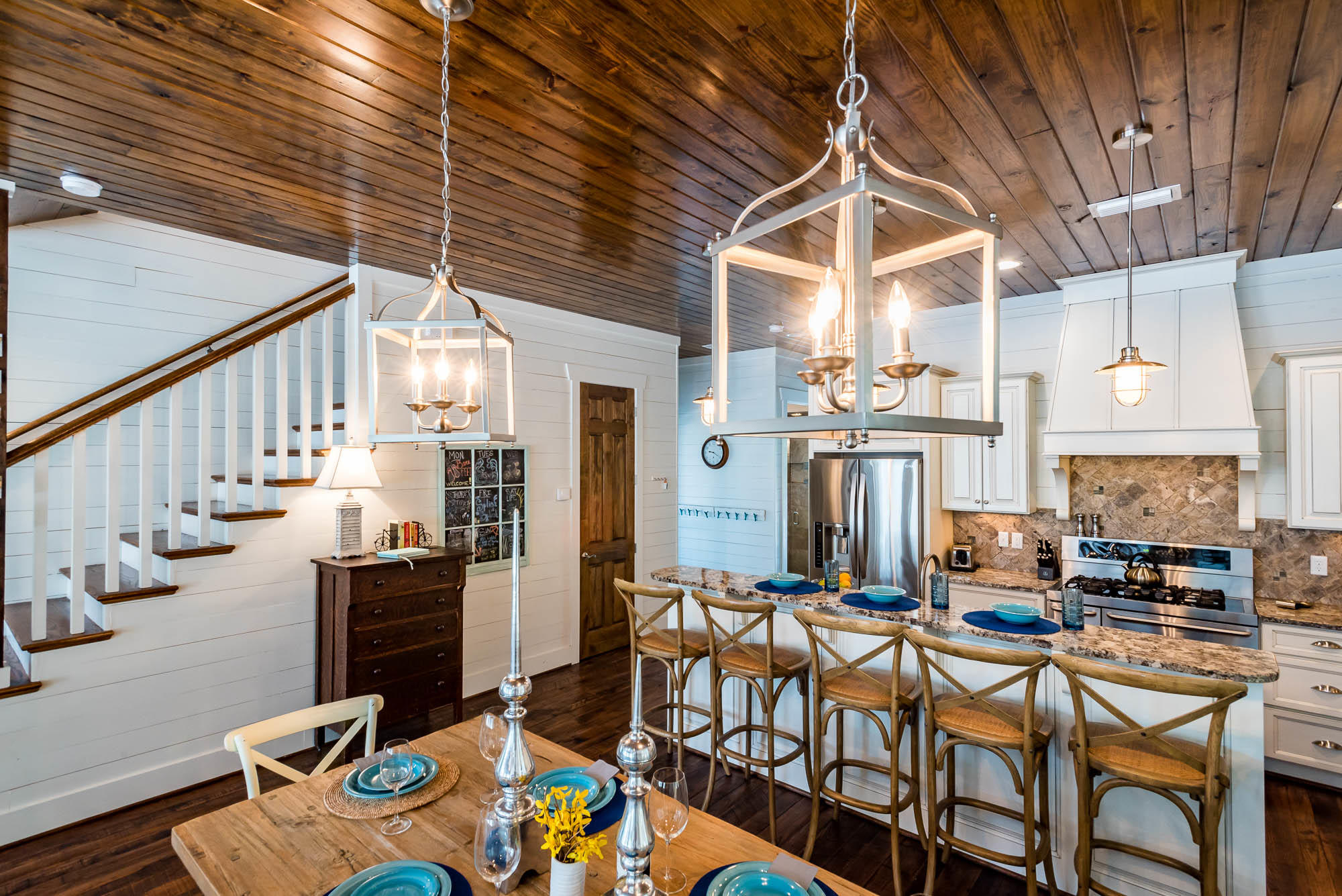 110 Gulf Point Road Santa Rosa Beach, FL 32459 - Photo 17 of 39 a view of a dining room with furniture