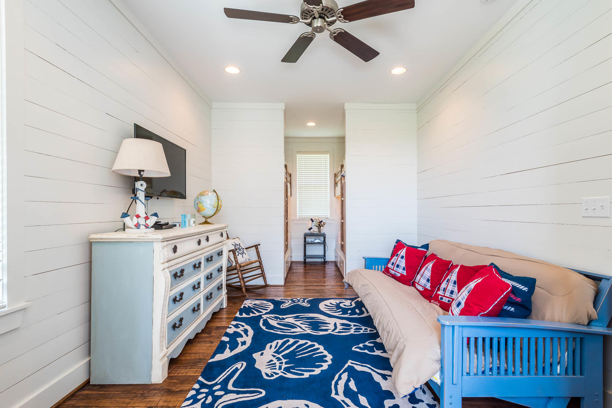110 Gulf Point Road Santa Rosa Beach, FL 32459 - Photo 22 of 39 a bedroom with furniture and window