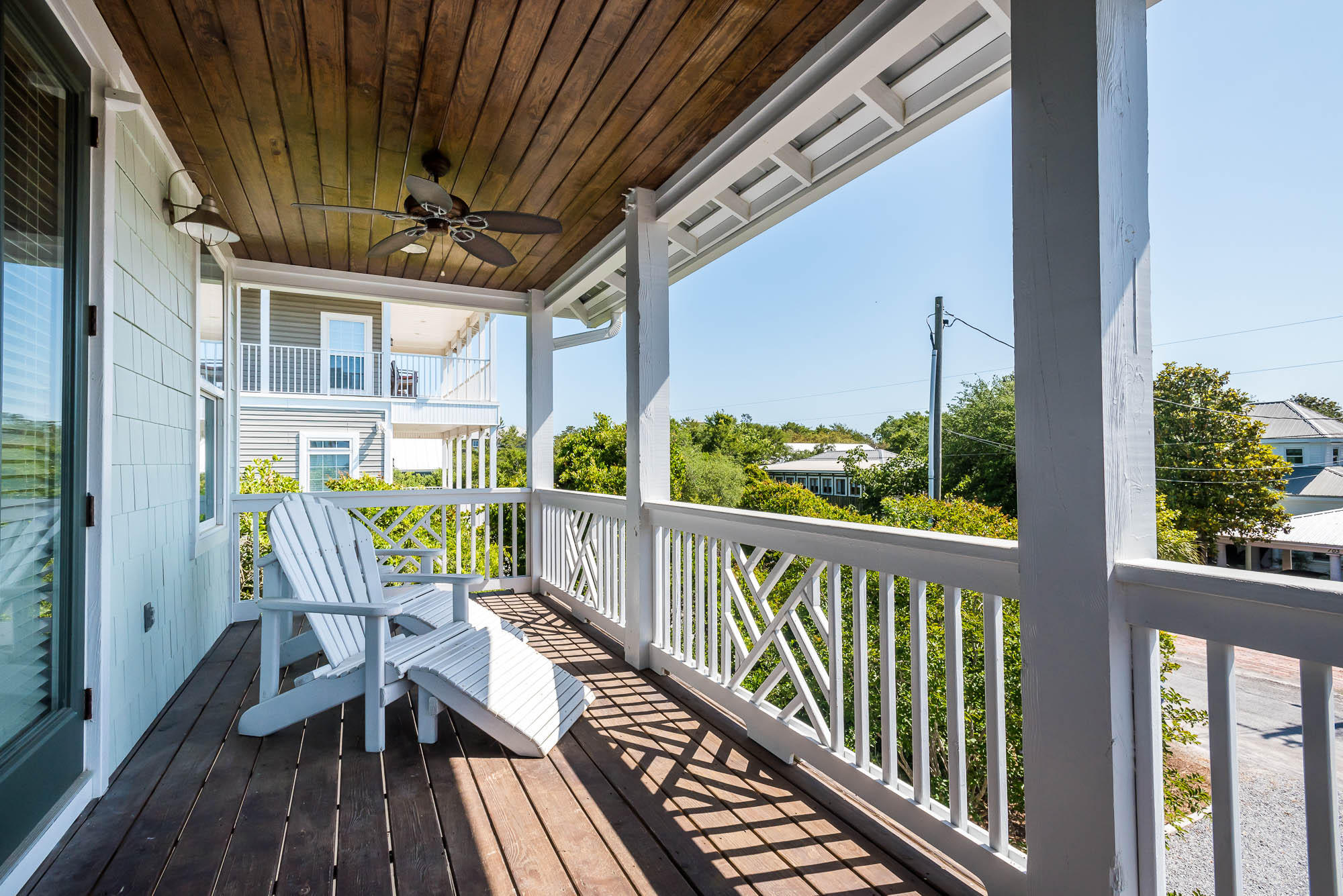 110 Gulf Point Road Santa Rosa Beach, FL 32459 - Photo 32 of 39 a view of balcony with wooden floor