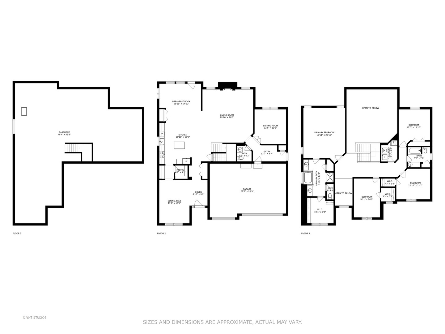 3577 Harold Circle Hoffman Estates, IL 60192 - Photo 29 of 32 a picture of a floor plan