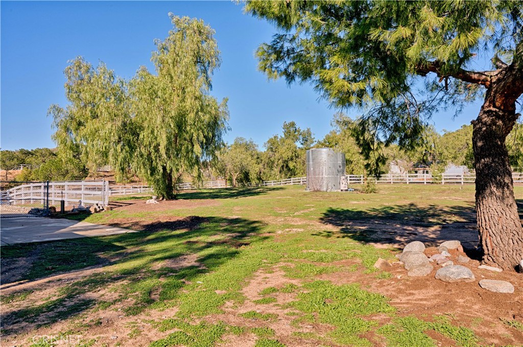 33342 Trail Ranch Road Agua Dulce, CA 91390 - Photo 11 of 40 a view of yard with tree in back