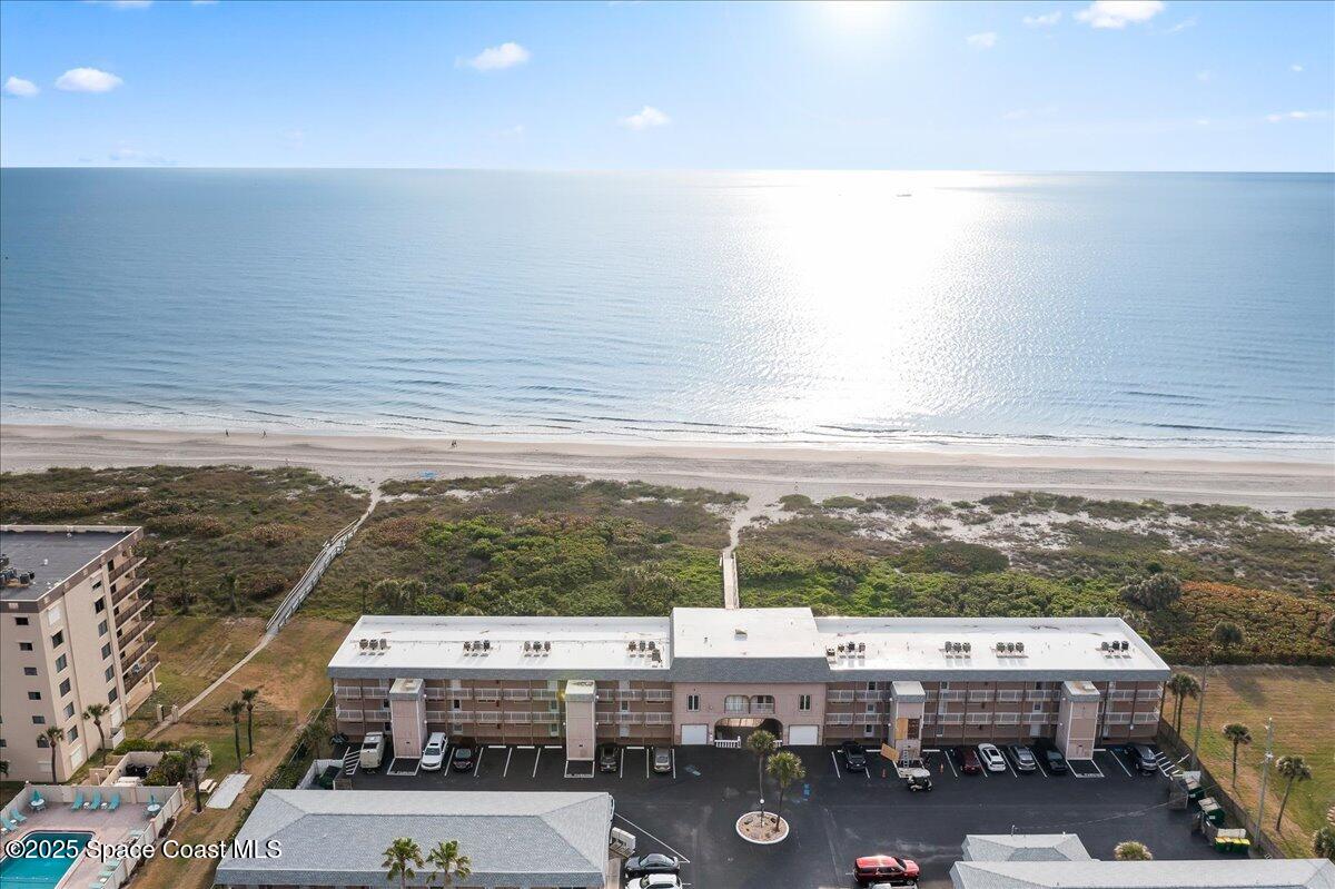 a view of city and ocean