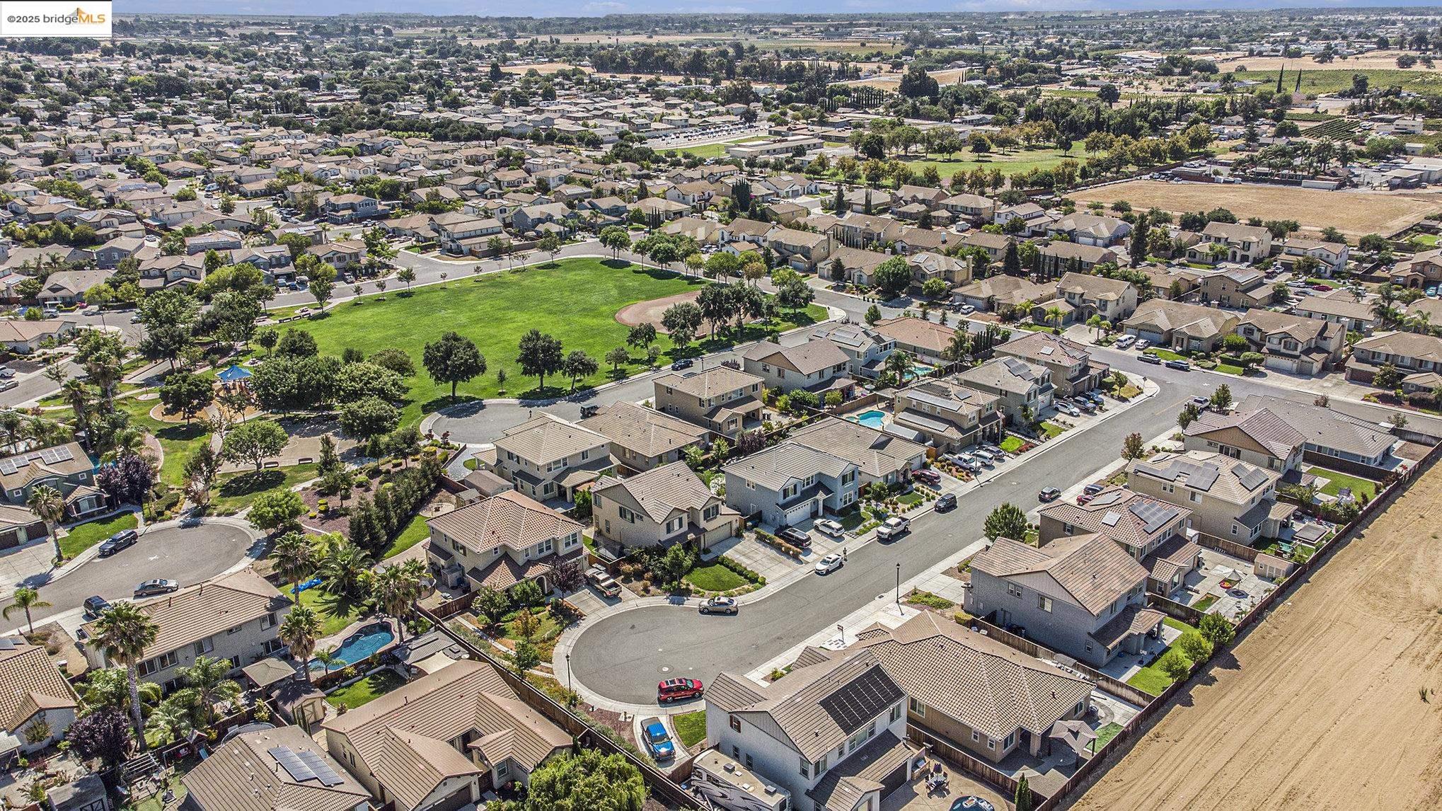 31 Rustic Court Oakley, CA 94561 - Photo 42 of 52 an aerial view of a city with lots of residential buildings