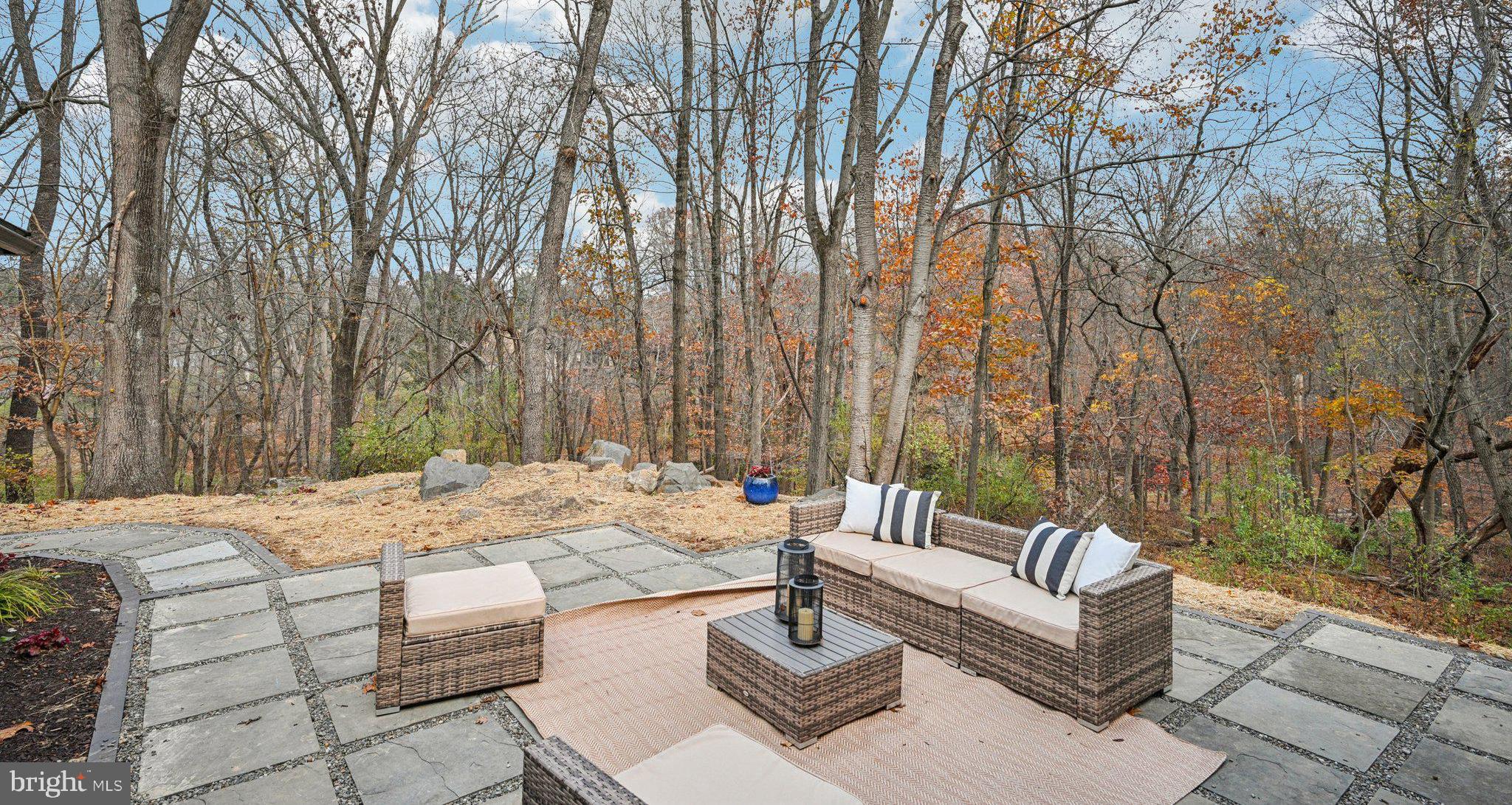 38 Ringfield Road Chadds Ford, PA 19317 - Photo 42 of 50 a view of a dinning table and chairs in the patio
