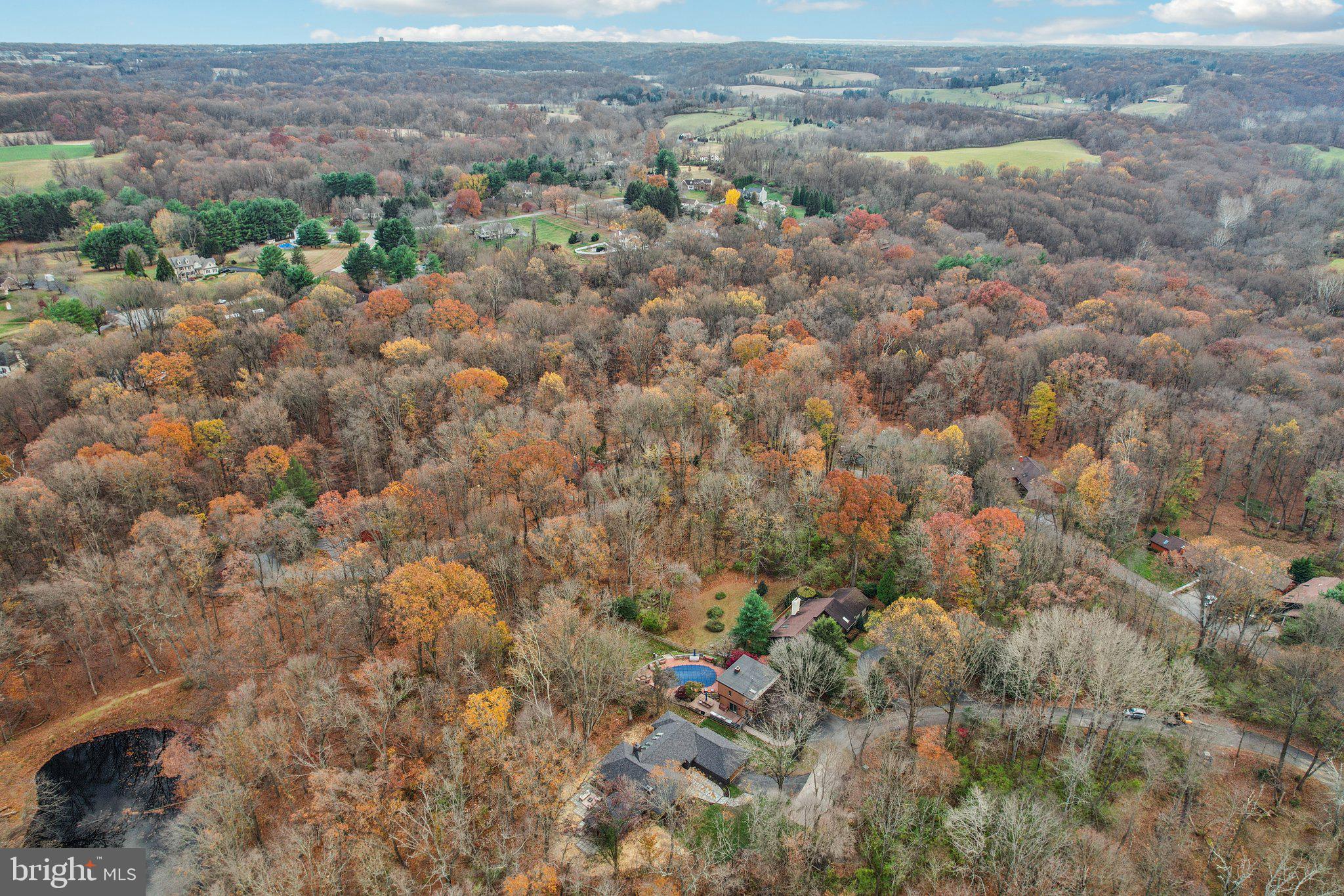 38 Ringfield Road Chadds Ford, PA 19317 - Photo 46 of 50 a view of a field with wooden floor