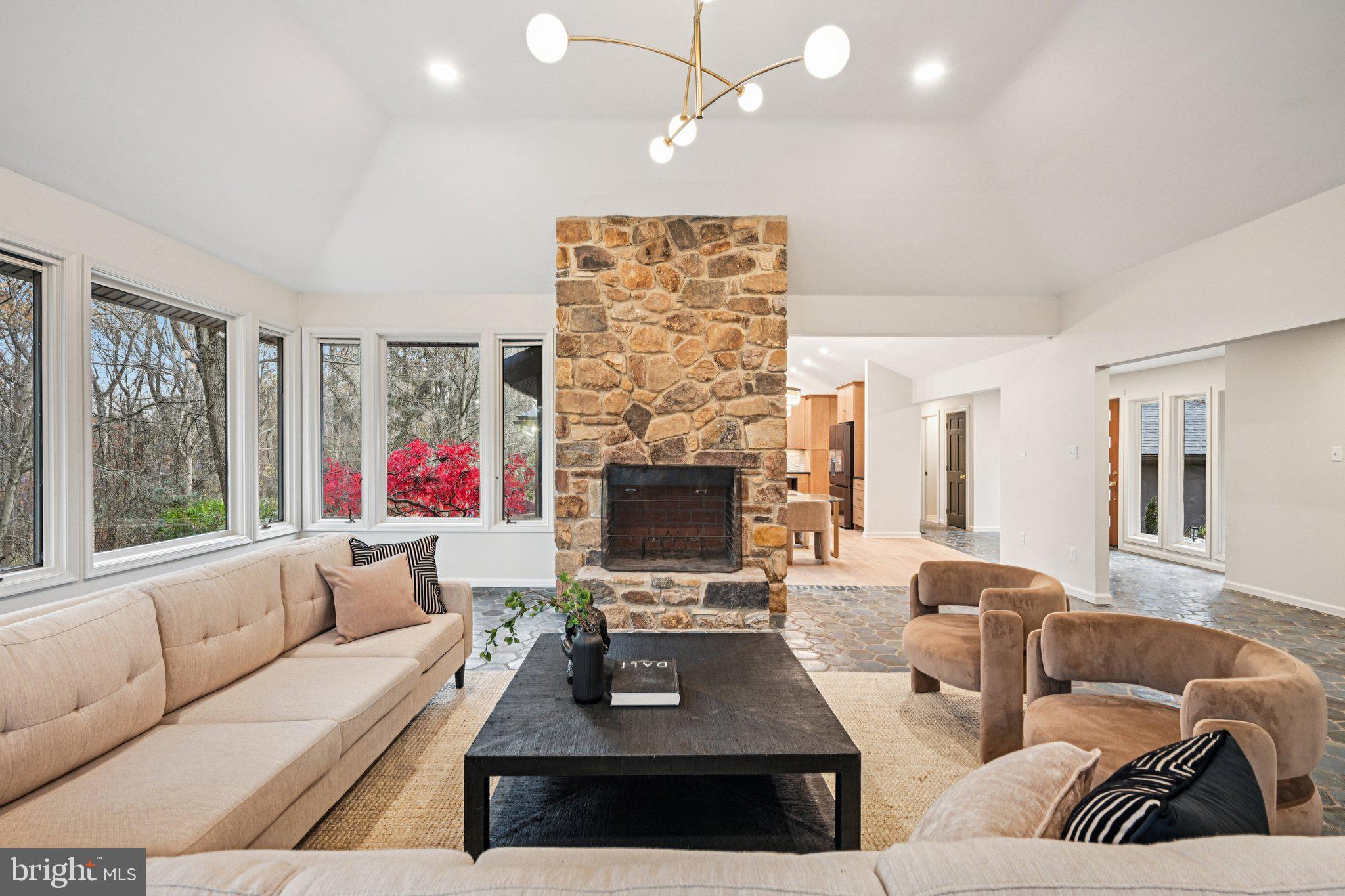 38 Ringfield Road Chadds Ford, PA 19317 - Photo 7 of 50 a living room with furniture and a flat screen tv