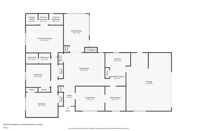 $465,000 | 96159 Piney Island Drive, Fernandina Beach, FL 32034