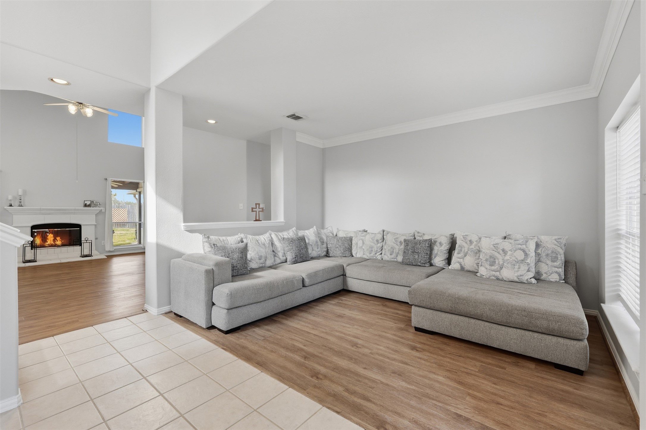 2202 Melanie Park Drive Spring, TX 77388 - Photo 5 of 26 a living room with furniture and a couch