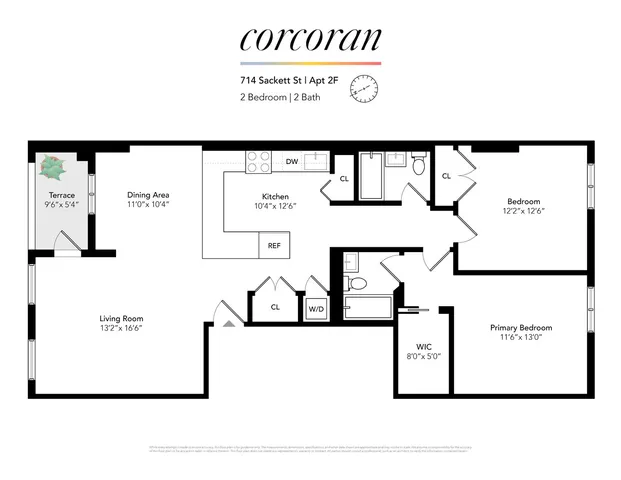 $1,650,000 | 714 Sackett Street, Unit 2F | Park Slope