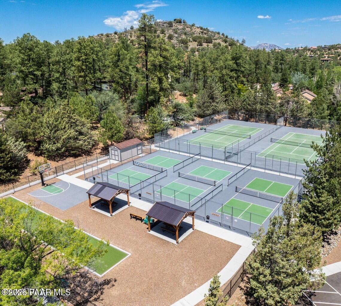 305 Ridge Court Prescott, AZ 86303 - Photo 31 of 35 an aerial view of a backyard