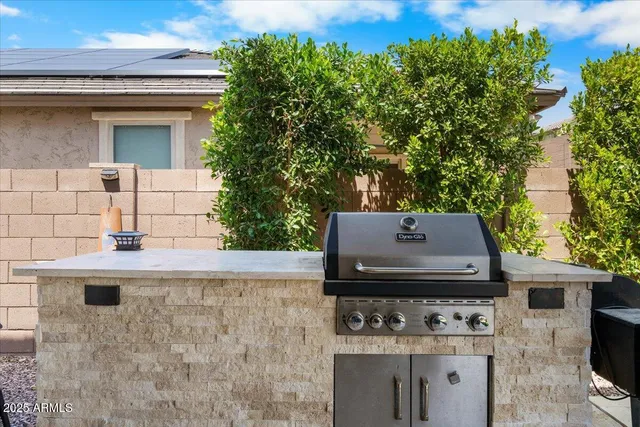 a outdoor living space with furniture and window