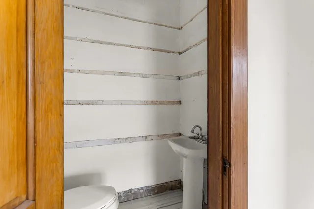 a room with storage and utility