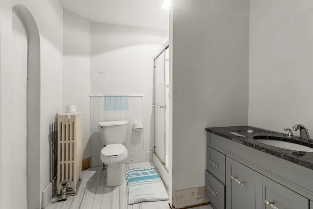 a room with storage and utility