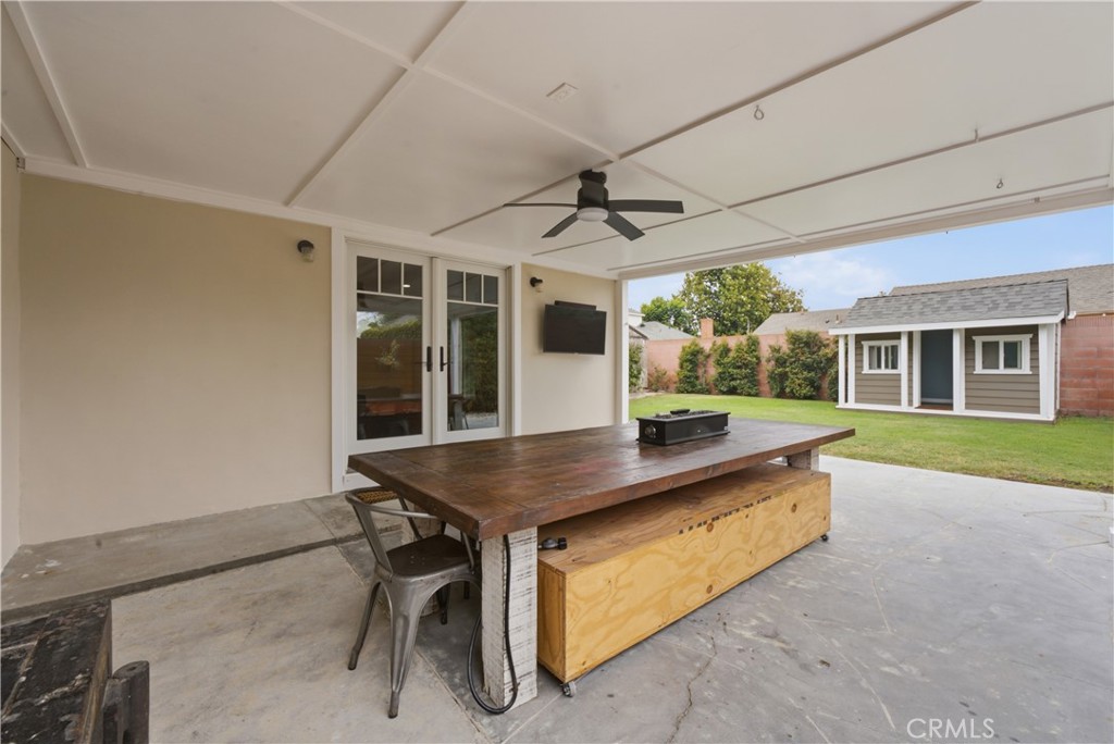 5559 East Monlaco Road Long Beach, CA 90808 - Photo 39 of 54 Patio has Ceiling Fan too!