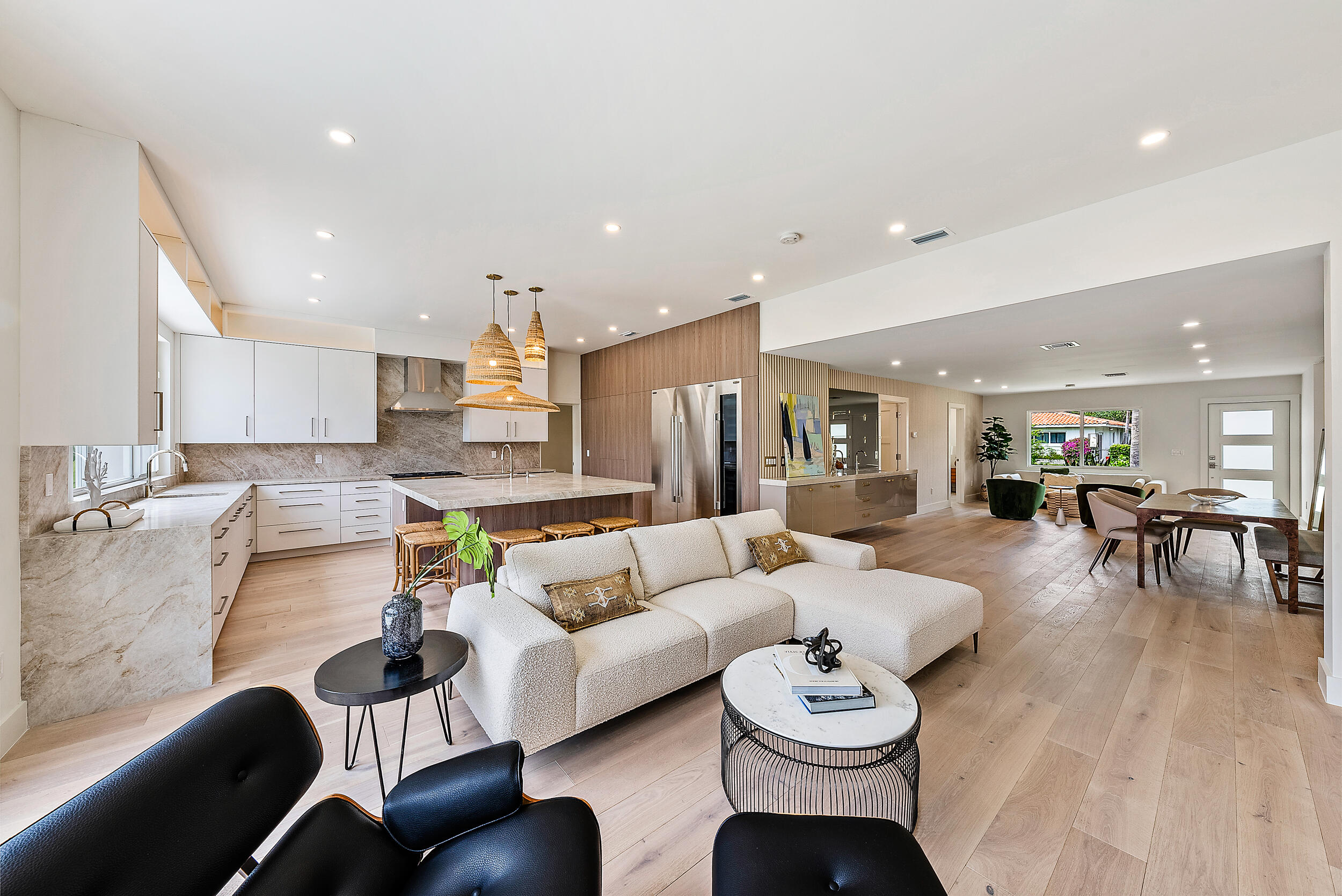310 Edmor Road West Palm Beach, FL 33405 - Photo 9 of 32 a living room with furniture and a wooden floor