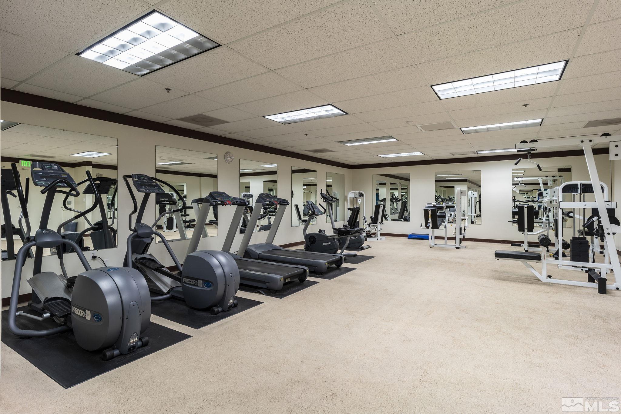 200 West 2nd Street, Unit 1503 Reno, NV 89501 - Photo 27 of 28 a view of a room with gym equipment