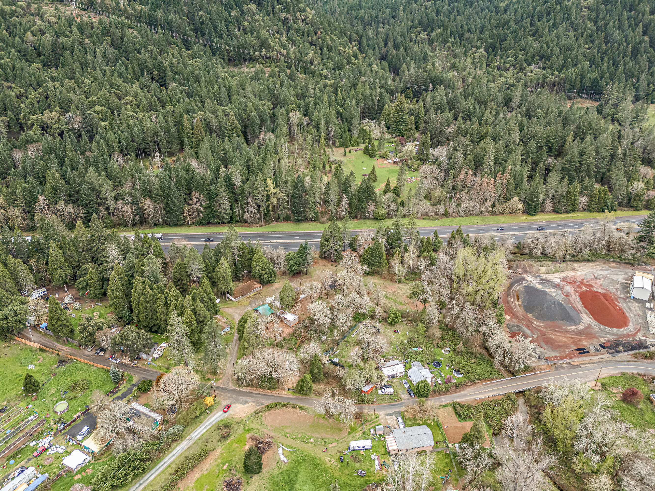 159 Bloom Road Wolf Creek, OR 97497 - Photo 38 of 38 a view of a yard with wooden fence