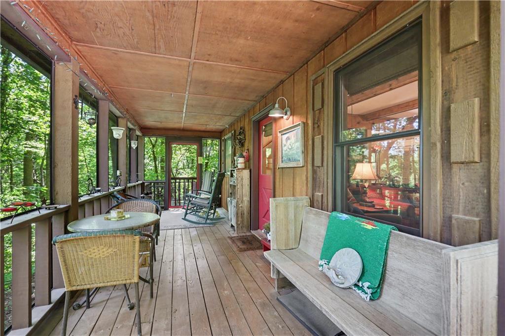 102 Moses Road Rabun Gap, GA 30568 - Photo 5 of 40 a view of outdoor space with seating space