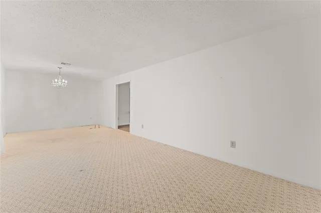 a view of empty room