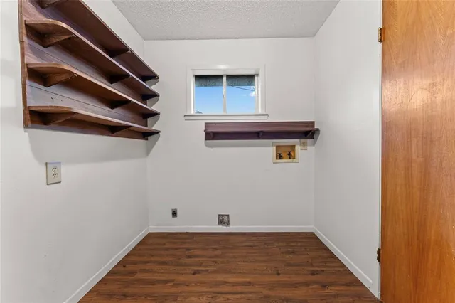 a view of walk in closet