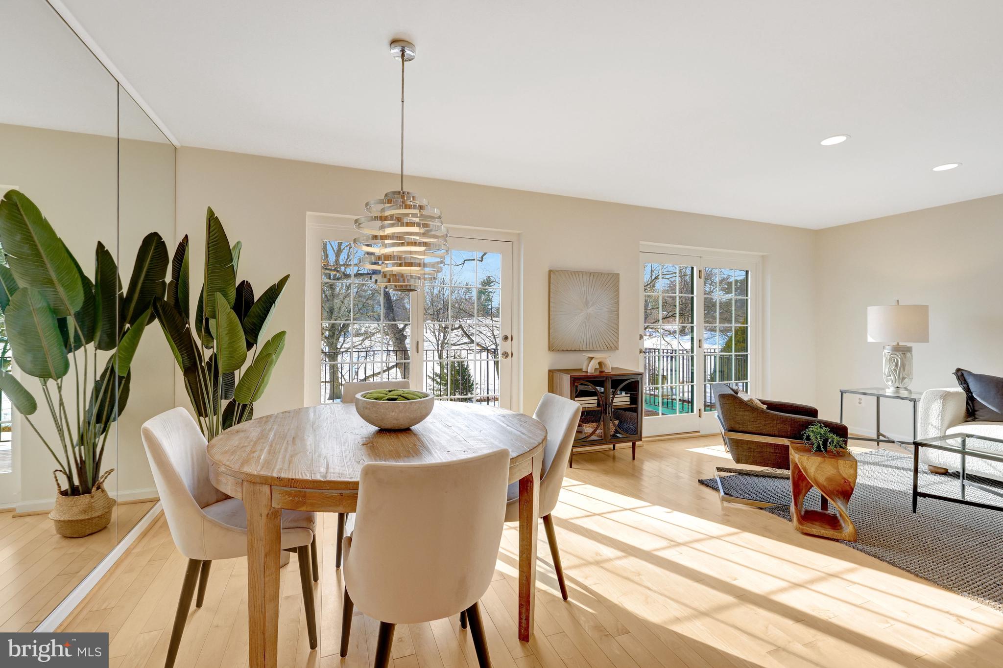 2120 Golf Course Drive Reston, VA 20191 - Photo 12 of 63 The dining room also has a French door to the deck