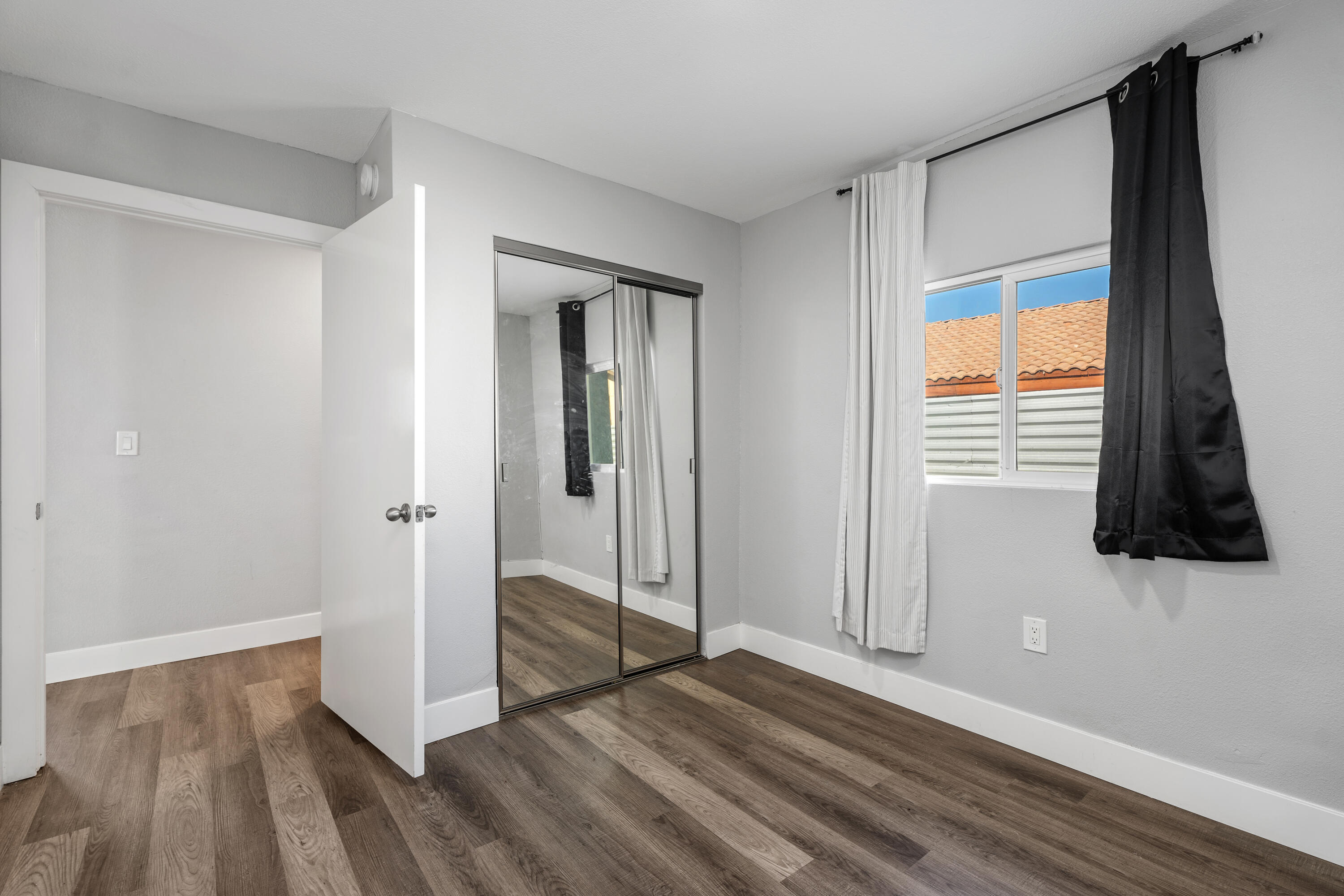 71362 Aurora Road Desert Hot Springs, CA 92241 - Photo 21 of 38 wooden floor in an empty room