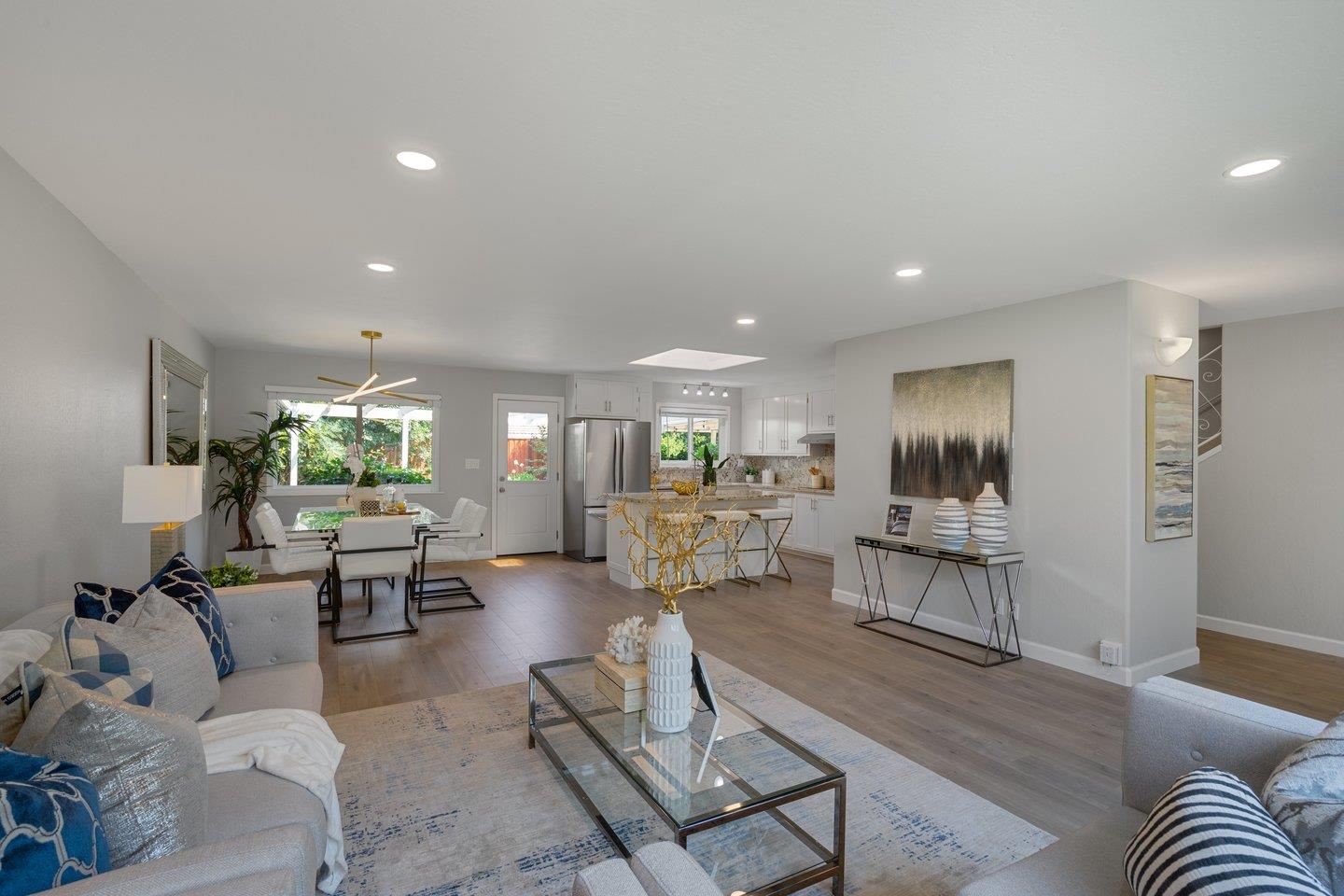 2425 Whitethorne Drive San Jose, CA 95128 - Photo 11 of 48 a living room with furniture and a large window