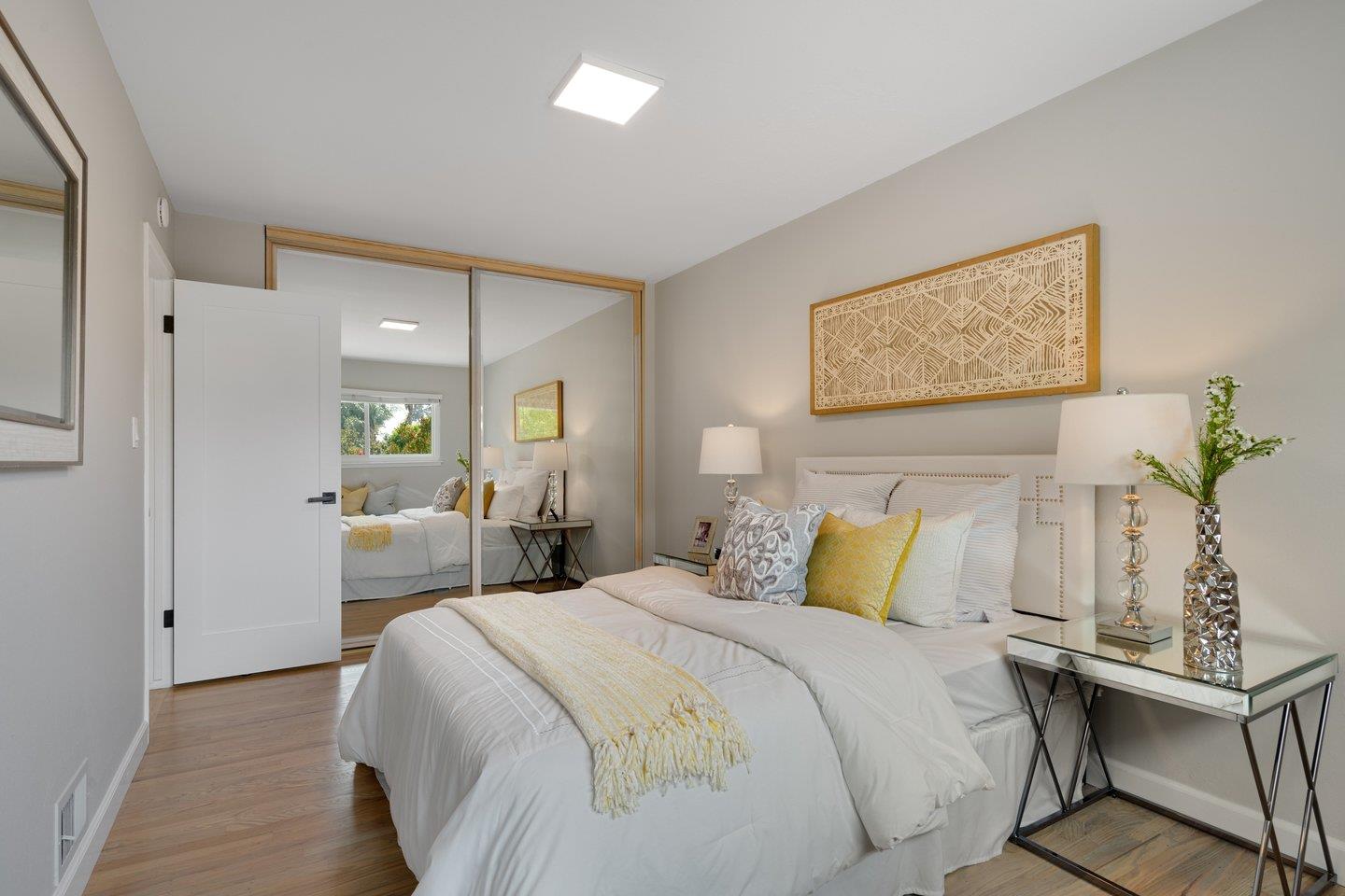 2425 Whitethorne Drive San Jose, CA 95128 - Photo 35 of 48 a bedroom with a bed and a table