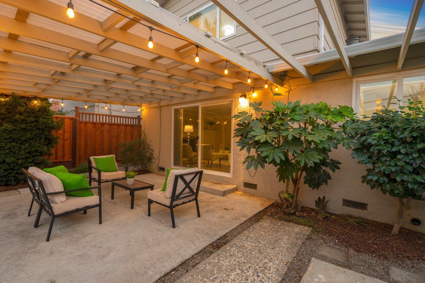 2425 Whitethorne Drive San Jose, CA 95128 - Photo 41 of 48 a view of a chairs and table in the patio