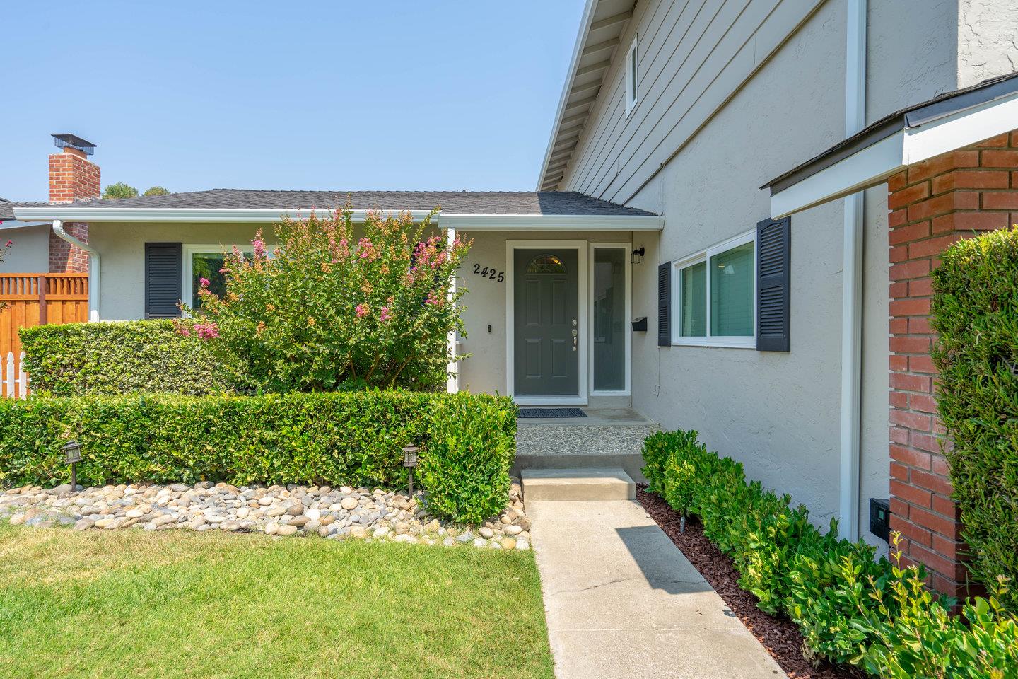 2425 Whitethorne Drive San Jose, CA 95128 - Photo 5 of 48 front view of a house with a yard