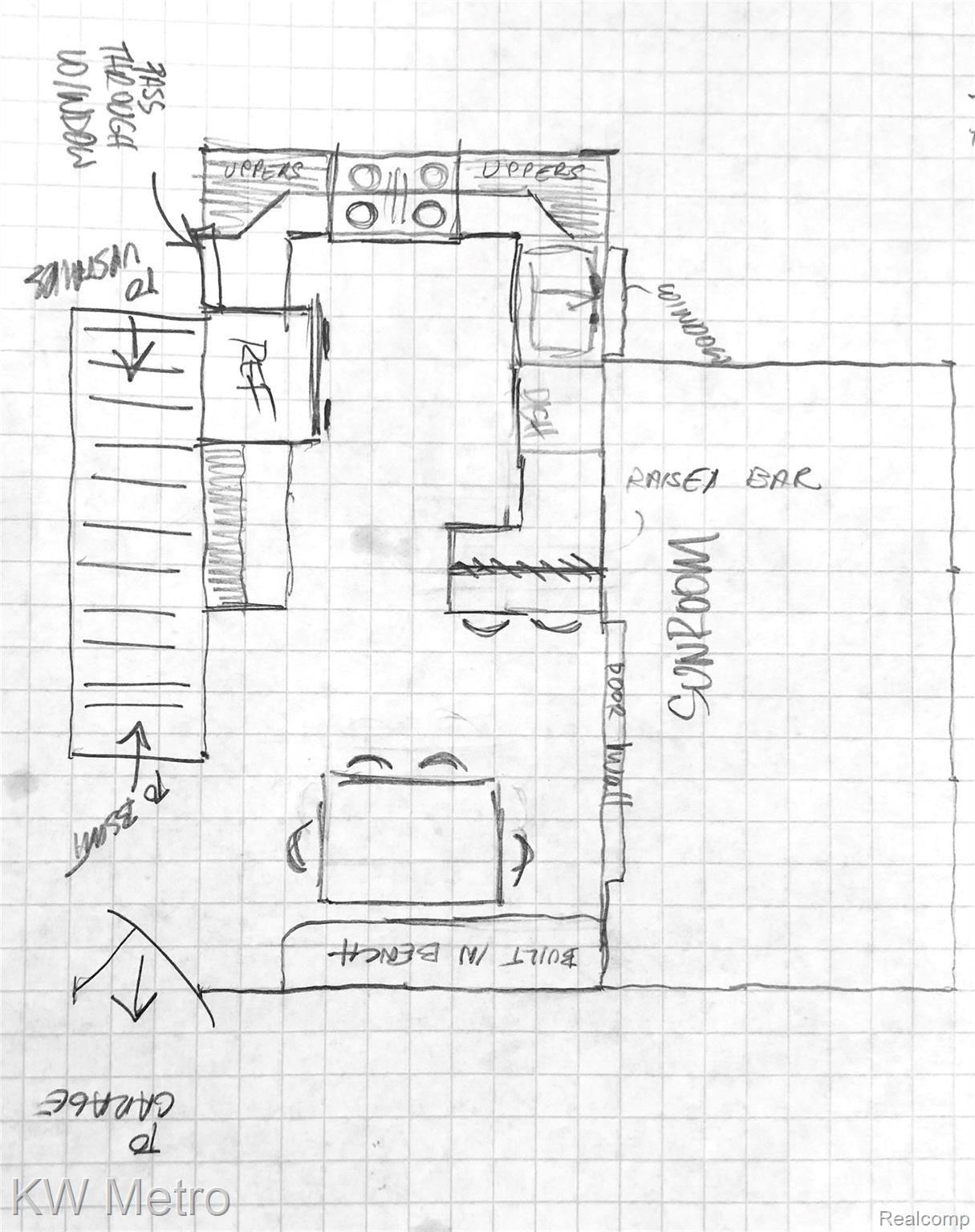1935 McKail Road Romeo, MI 48065 - Photo 64 of 64 Design idea for the kitchen...