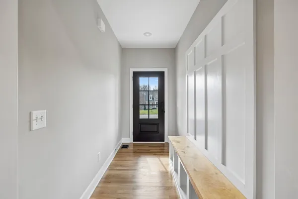 a view of an entryway