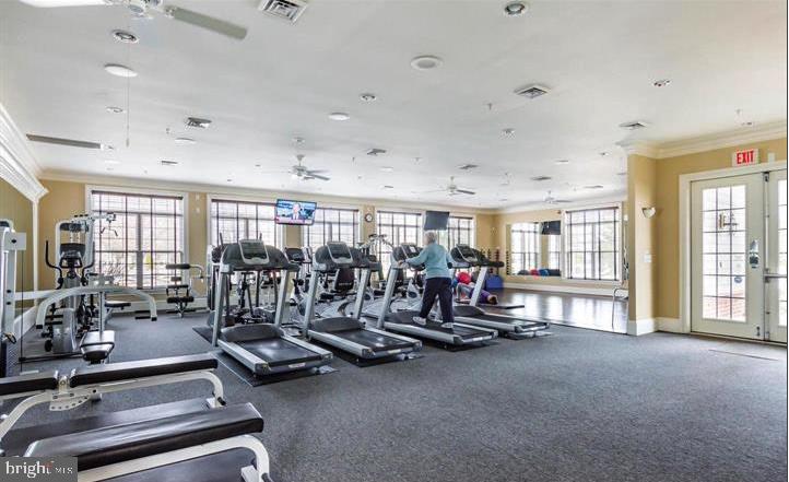 364 Overture Way Centreville, MD 21617 - Photo 46 of 62 a view of a room with gym equipment