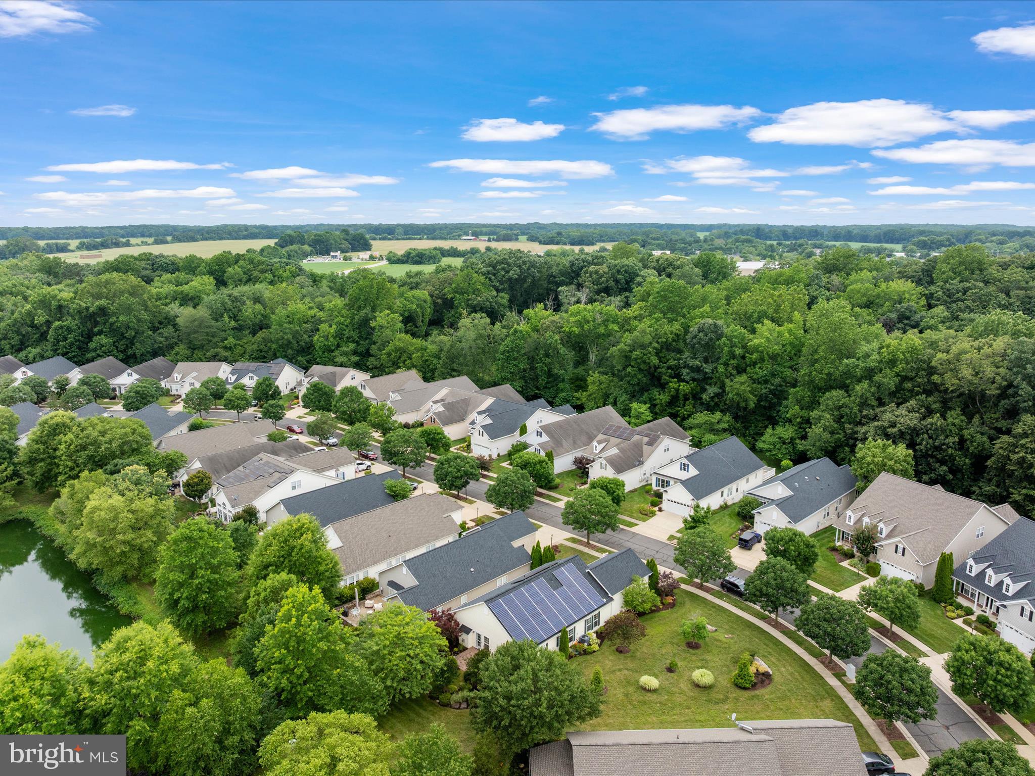 364 Overture Way Centreville, MD 21617 - Photo 52 of 62 an aerial view of a residential houses with outdoor space and street view