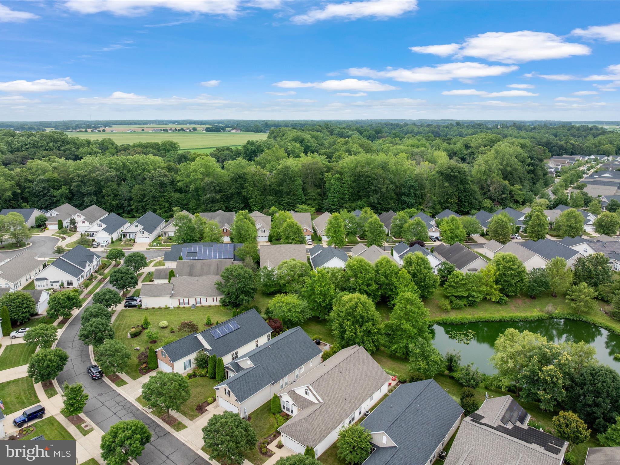 364 Overture Way Centreville, MD 21617 - Photo 55 of 62 an aerial view of a city with lots of residential buildings