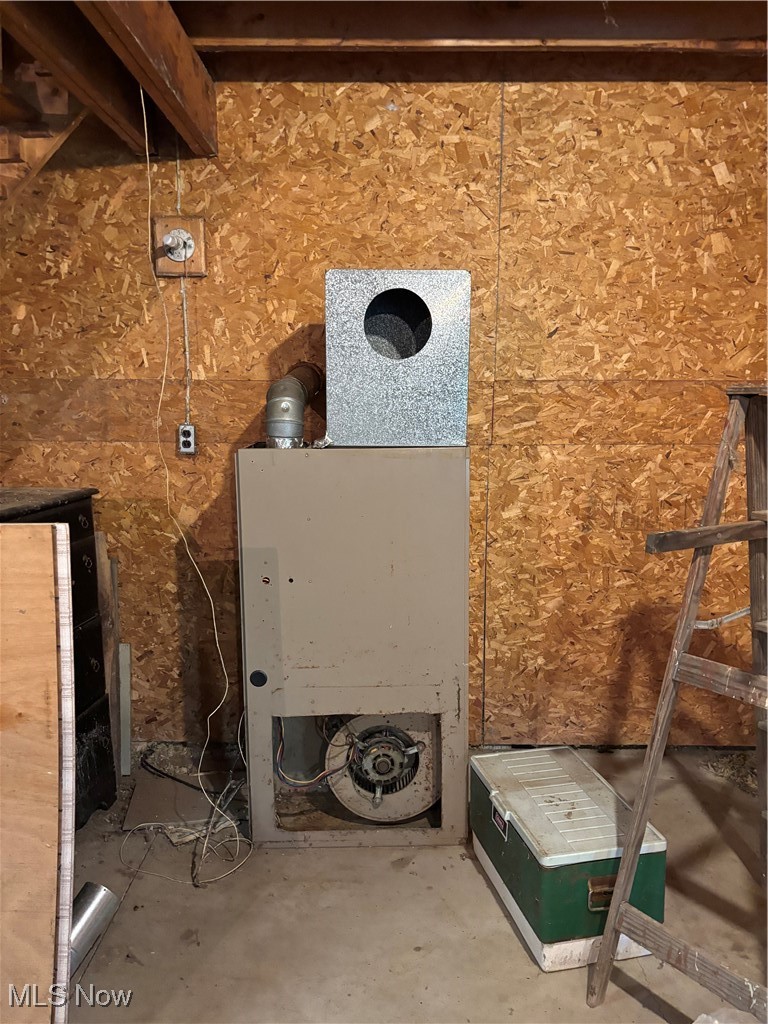 9941 Nichols Road Windham, OH 44288 - Photo 24 of 26 Furnace in the outbuilding