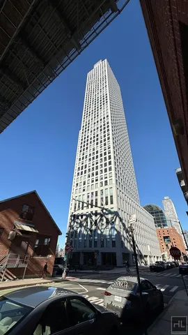 a front view of a building