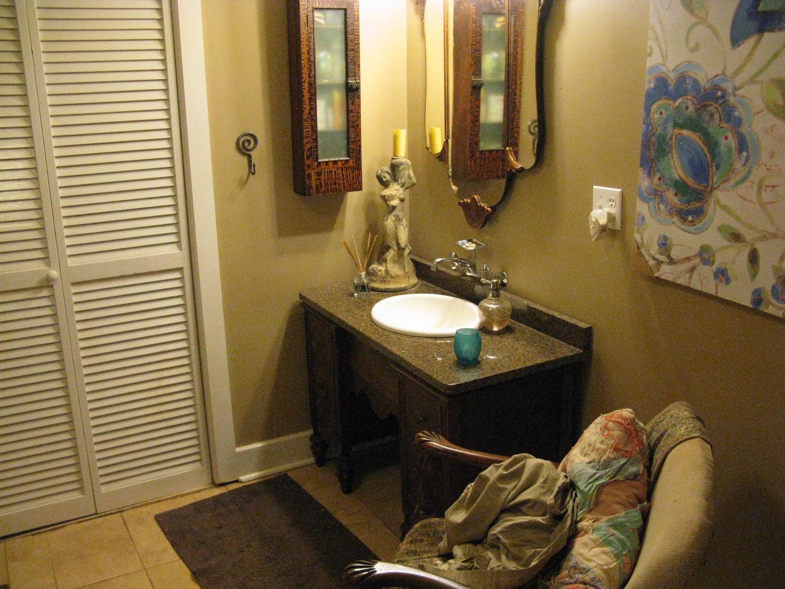 3970 Foothills Road Callaway, VA 24067 - Photo 41 of 41 a bathroom with a sink and a mirror